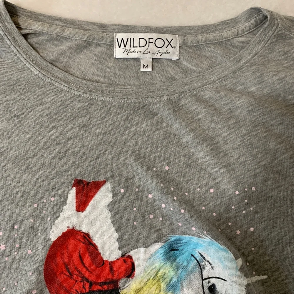 Wildfox Santa riding Unicorn L/S - Picture 7 of 13